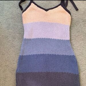 Zara Multicolor Knit Camisole Top